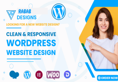 I will design,  redesign,  clone,  edit,  fix or revamp WordPress website