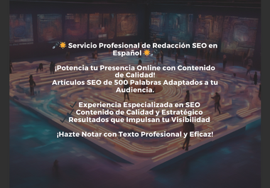 Unlock Your Online Potential Top-notch Spanish SEO Articles in 500 Words