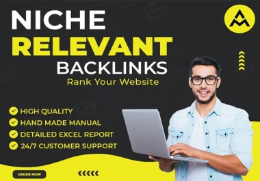 provide 100 dofollow niche relevant backlinks