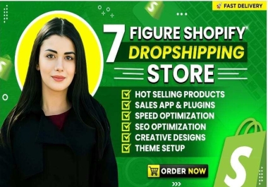 create shopify dropshipping store or redesign shopify website