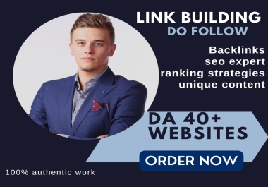 Get 50+ Backlinks DA40+ HQ Link to Boosting Your Web Authority And Top on Google