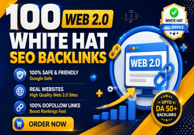 Write & Publish 200 Web 2.0 Articles Unique DA50+ Dofollow Backlinks 2026 SEO & AI-Search Rankin
