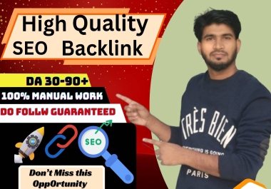 200+ High Quality SEO backlinks at high DA & PA For Google Ranking