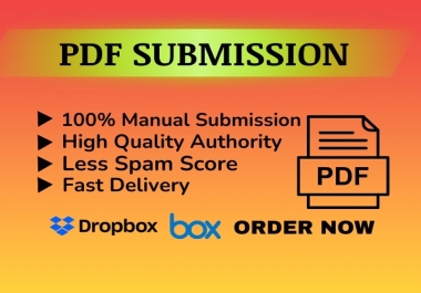 I will manually submit a PDF Submission file to the 120 Documents