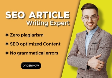SEO article writing,  blog post writing or content writing