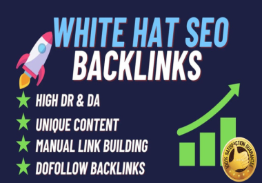 Building high authority SEO backlinks off page service for google ranking