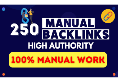 I will do Permanent Manual 250 Profile Backlinks