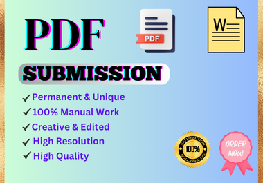 100+ Backlinks for PDF Submissions at the Top of the High Domain Index Post-DA 90&ndash 50