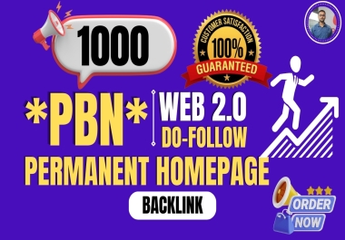 Get Web 2.0 Backlinking for Sustainable SEO Success and I will Create Backlinks for your website