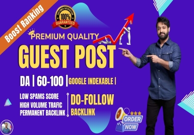 I will Write and create 10 guest posts with SEO authority high da backlinks