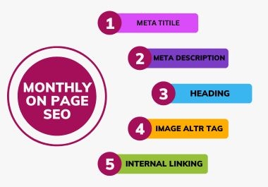 I will do complete wordpress Monthly on page SEO