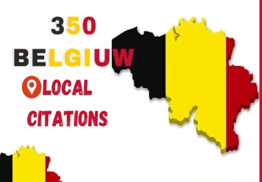 I will do 350 belgium local citation and directories submission for local business SEO