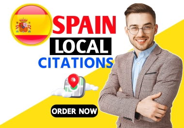 I will do top 60 high quality spain local citations for Spanish SEO