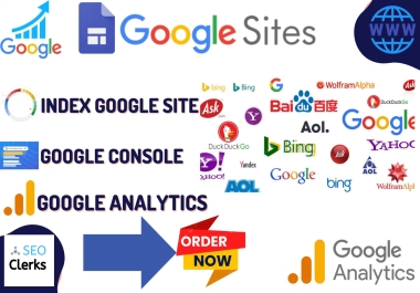 I will index submit website in Google Yahoo Bing search engines