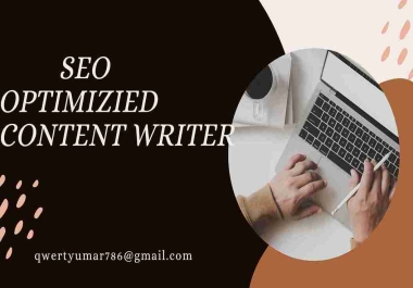 SEO optimizied high quality content