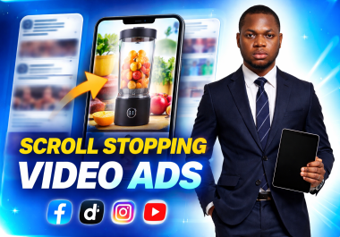 I Will Create High-Converting commercials Ads for Shopify,  eBay,  Etsy & Drophipping Products