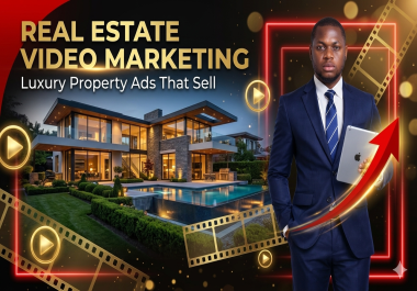 I will create a high converting real estate commercial for luxury property showcase