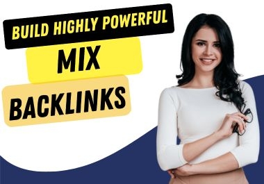 I will do 200 premium mix SEO backlinks through ethical white hat link building techniques.