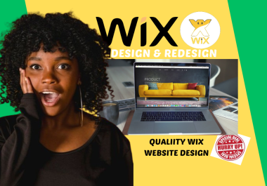 I will design wix website wix website design wix website redesign wix redesign