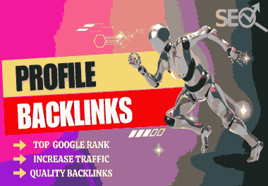 I will create 150+ profile backlinks with high da authority manual link building