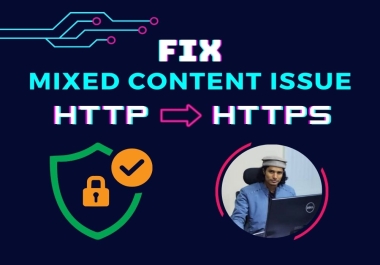 Fix Mixed Content Issue HTTP to HTTPS. Wordpress Security Issue