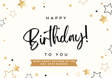 I can make an amazing Menu Card,  E invite & any sort of Card for your occasion