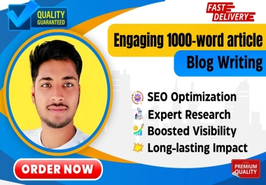 I will write Premium articles that will rank on Google
