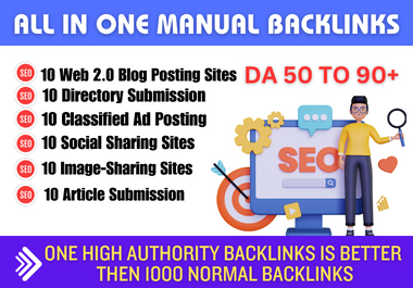 All In One SEO Link Building Premium Service