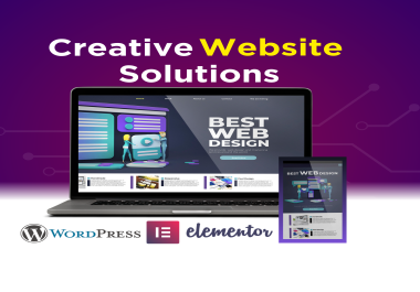 WordPress Website Development Services - Elementor