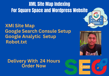 I will setup Google search Consule and Google analytics By Square Space and Wordpress Website.