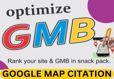 I will do 10000 google maps citations for gmb ranking and local business SEO