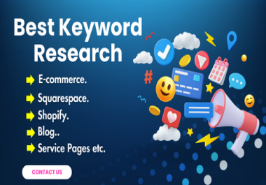 Professional Keyword Research Service for easy ranking