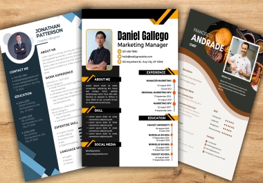 I will write and design your HR ATS-Compliant Resume,  CV