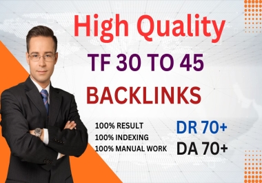 high quality tf do follow SEO backlinks