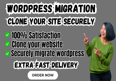 migrate your wordpress website securely