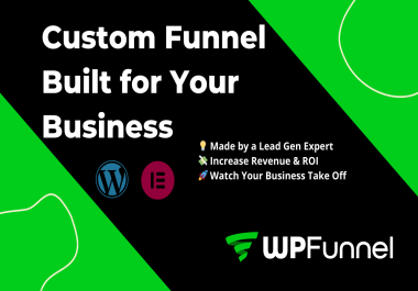 Custom WordPress Landing Page Funnels Built for Your Business
