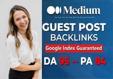 I will write and publish guest post on DA95 fast indexing Google approved website