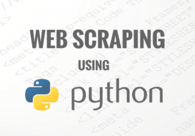 i will do web scraping and data mining
