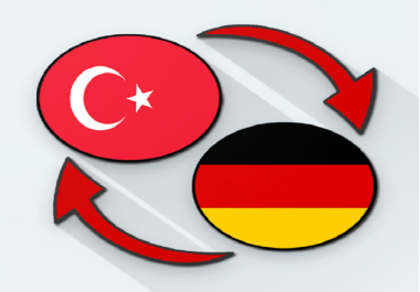 You will get Turkish - German Translation Service,  Translator