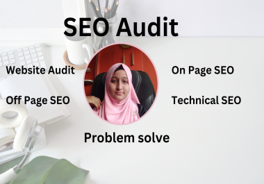 I will do provide a professional SEO audit report and a competitive website analysis