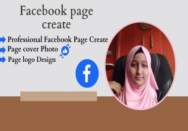 I will do Professional Facebook Page Create, Cover Photo Design & Logo Design.