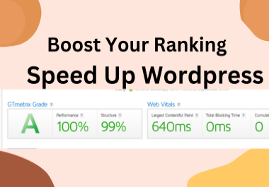 Clearly state that you are a Speed Optimization Specialist.