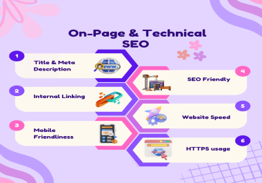 My Expertise lies in On-page SEO and Technical On-page Optimization.