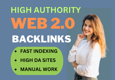 Build 50 authority web 2 0 backlinks