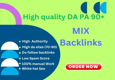 I will work with you to build a high-authority mix of SEO backlinks to help your website rank