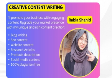 You will get Traffic-Driving Articles SEO-Optimized Content That Works Wonders