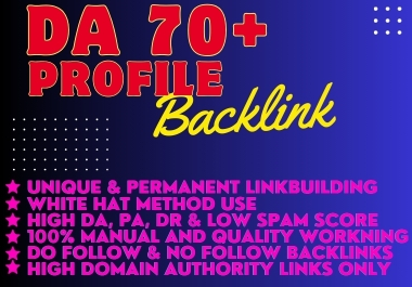 Roadmap to SEO Success Crafting 70+ Permanent Do Follow Profile Backlinks for Google Dominance