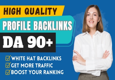 Boost Your Ranking with 250 HQ Profile Backlinks