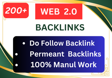 Do you want to rank your website then I can help you with web 2.0 backlinks