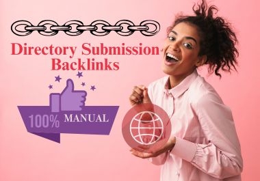 105 HQ Directory Submission Backlinks 100 Manual